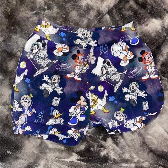 Boys Space Mickey Shorts - Picture 1 of 1